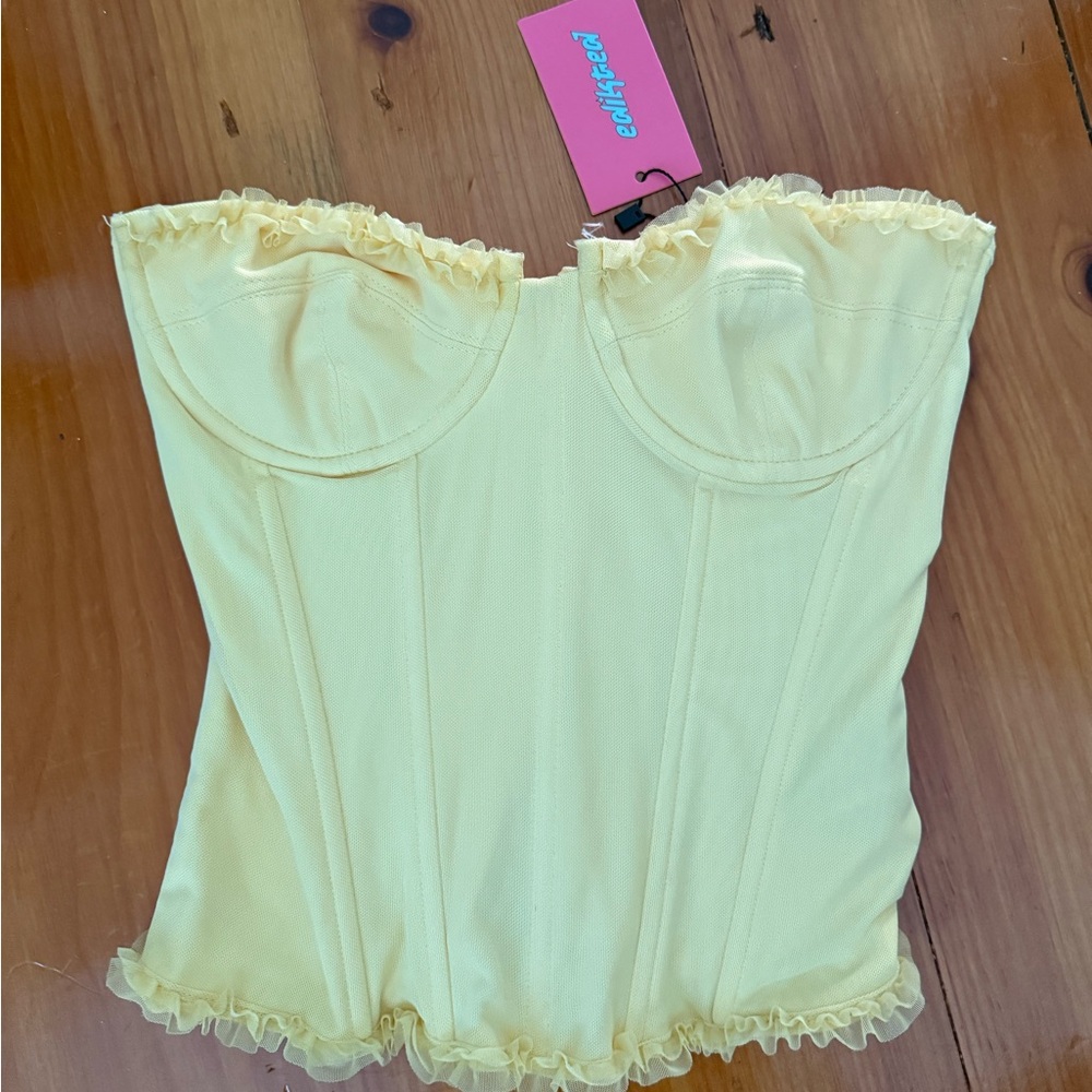 Edikted yellow corset